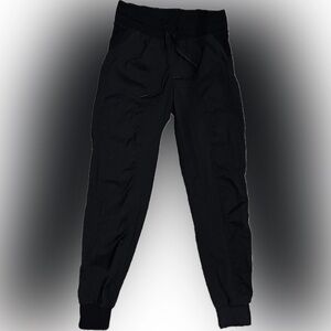 Lululemon Black Drawstring Joggers- Classic Everyday Style